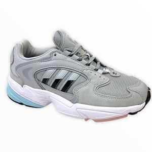 SOLD- Adidas Original FALCON 2000 gray sneakers 6